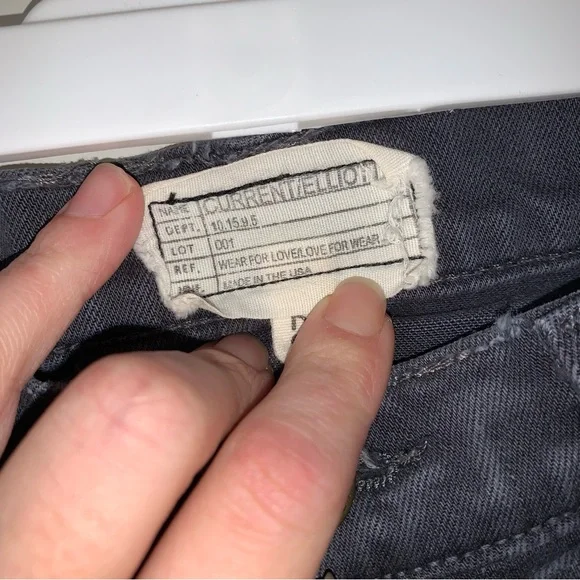 Current/Elliot Gray Denim Skinny Jeans size 29/0 - Picture 3 of 13